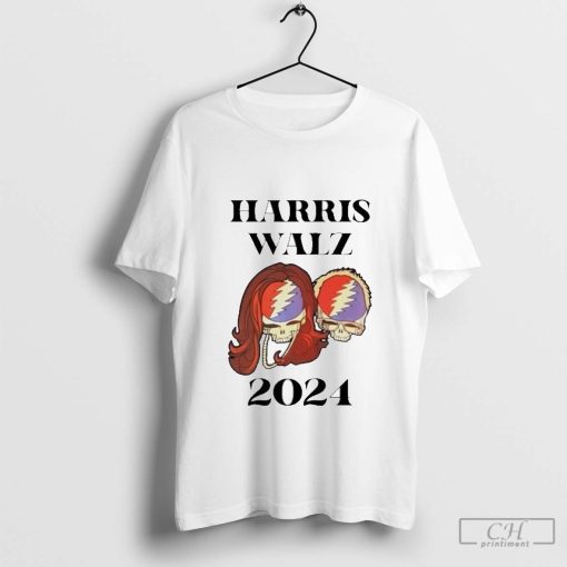 Harris Walz 2024 Grateful Dead Shirt