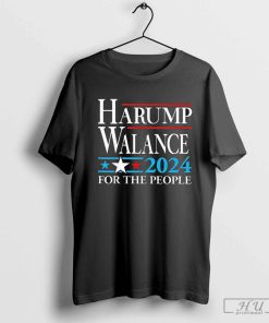 Harump Wallace 2024 Harris Trump Walz Vance shirt