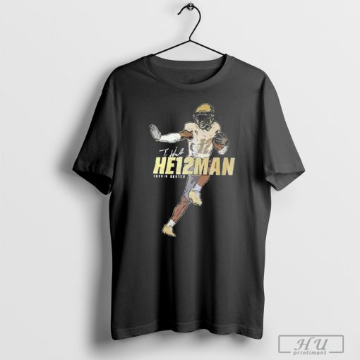 He12man Travis Hunter Colorado Buffaloes Football Signature Shirt