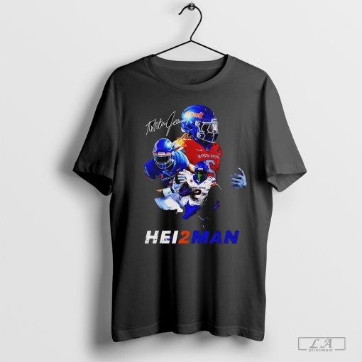 Hei2Man Ashton Jeanty Signature Graphic T-Shirt