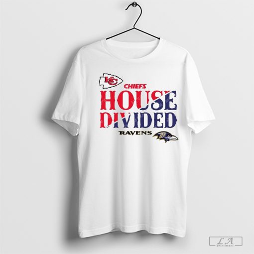 House Divided Kansas City Chiefs vs Baltimore Ravens Shirt