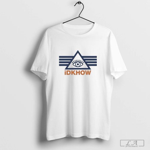 I Dont Know How But They Found Me Idkhow Triangle Eye Stripes T-Shirt