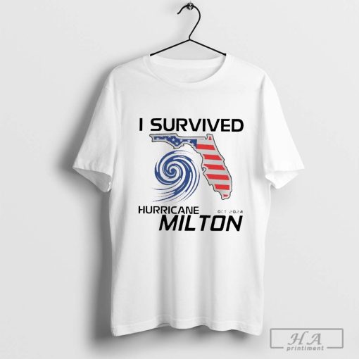 I Survived Hurricane Milton 2024 Florida Strong Survivor Shirt