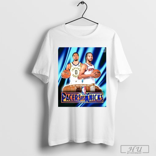 Indiana Pacers Vs New York Knicks Tip-off week continues with Pacers-Knicks at MSG Poster t-shirt