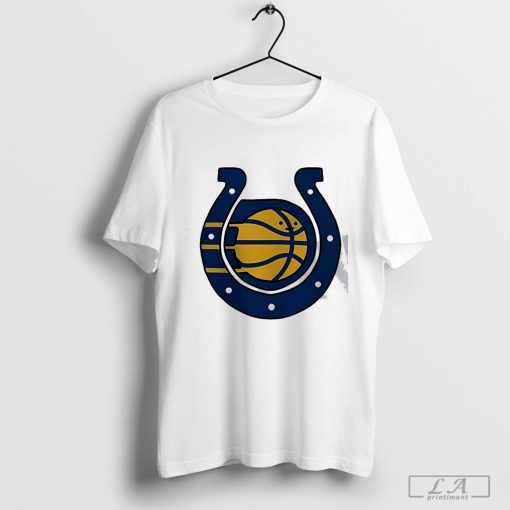 Indianapolis Colts And Los Angeles Lakers Combined NFL x NBA Logos Indianapolis Sport Teams shirt