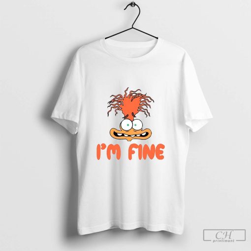 Inside Out 2 Anxiety I’m Fine Shirt