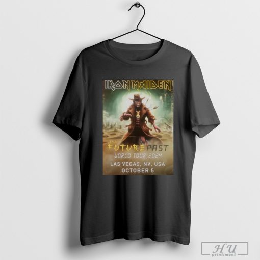 Iron Maiden The Future Past World Tour 2024 USA Show At Las Vegas NV US October 5th 2024 shirt