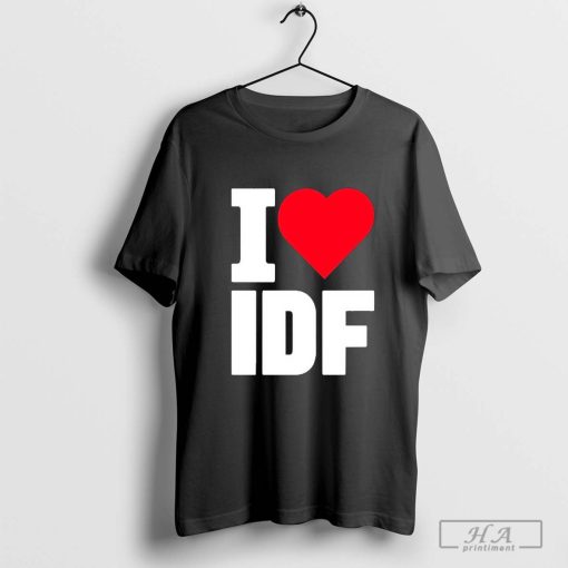 Israelheart I Love Idf T-shirt