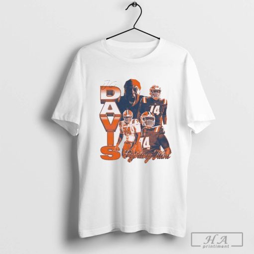 JC Davis Illinois Fighting Illini Week 6 Graphic Signature T-shirt