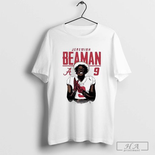 Jeremiah Beaman Alabama Crimson Tide Caricature Shirt