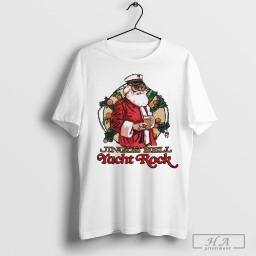 Jingle Bell Yacht Rock Middle Class Fancy Christmas 2024 T-shirt