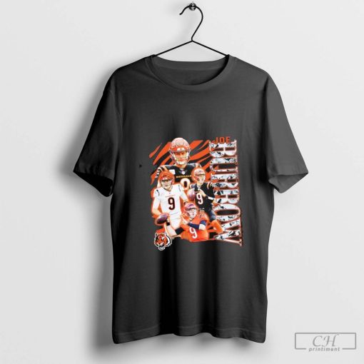 Joe Burrow Cincinnati Bengals player collage vintage shirt