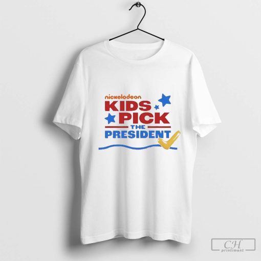 Kamala Harris nickelodeon kids pick the president shirt