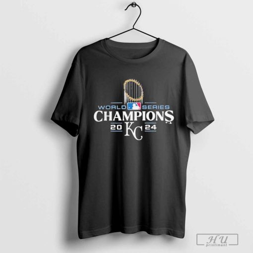 Kansas City Royals 2024 World Series Champions Official Logo Shirt