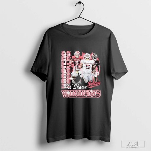 Ke’Shawn Williams Indiana Hoosiers Football Throwback Pepper Shirt