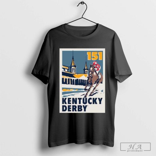 Kentucky Derby 151 Painting Poster T-shirt