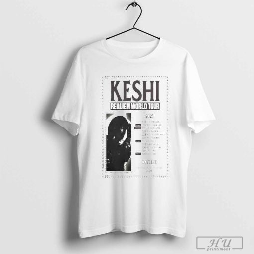 Keshi Requiem World Tour 2025 T-Shirts