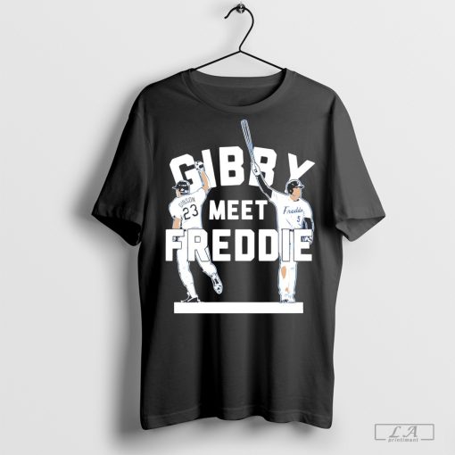 Kirk Gibson And Freddie Freeman Gibby Meet Freddie T-Shirt