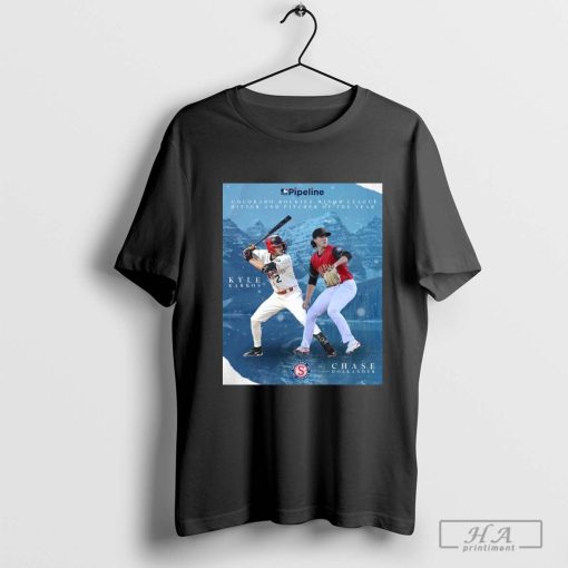 Kyle Karros And Chase Dollander Colorado Rockies Minor League Hitter And Pitcher Of The Year T-shirt