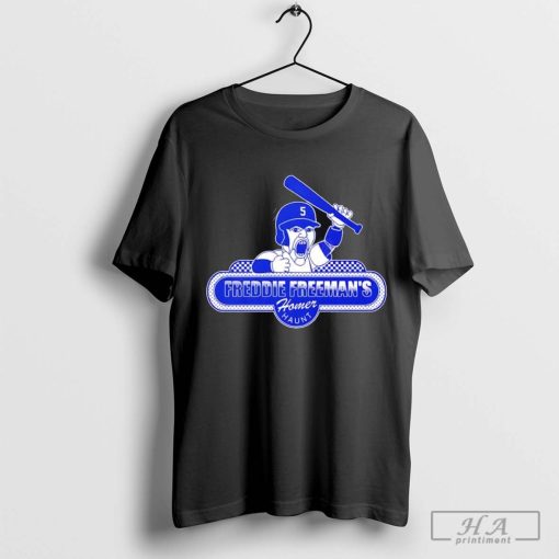 LA Dodgers Freeman’s Homer Haunt cartoon T-shirt