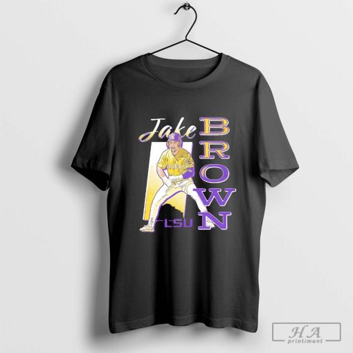 LSU Tigers Jake Brown Superstar Pose Shirt