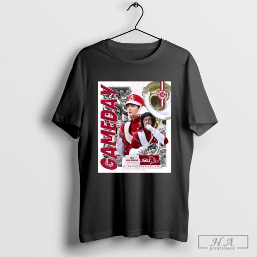 LSU Tigers Vs Arkansas Razorbacks Gameday The Best In Sight And Sound t-shirt