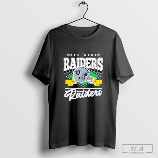 Las Vegas Raiders 2024 AFC West Helmet Shirt