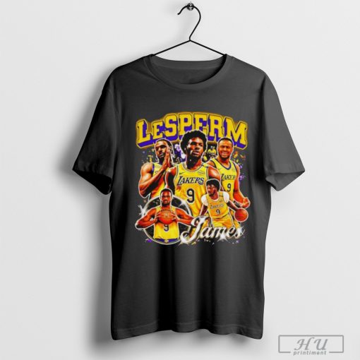 LeSperm Bronny James LA Lakers shirt