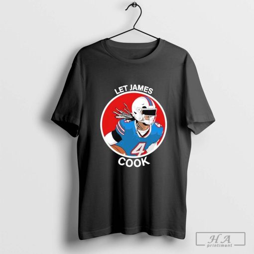 Let James Cook Buffalo Bills Shirt