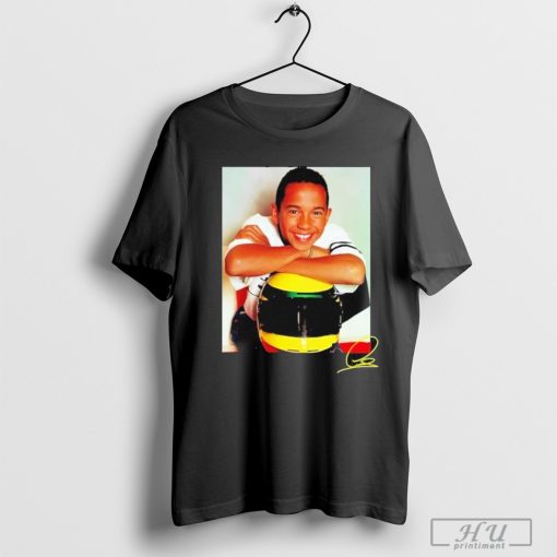 Lewis Hamilton Signature Photo 2024 Tee Shirt