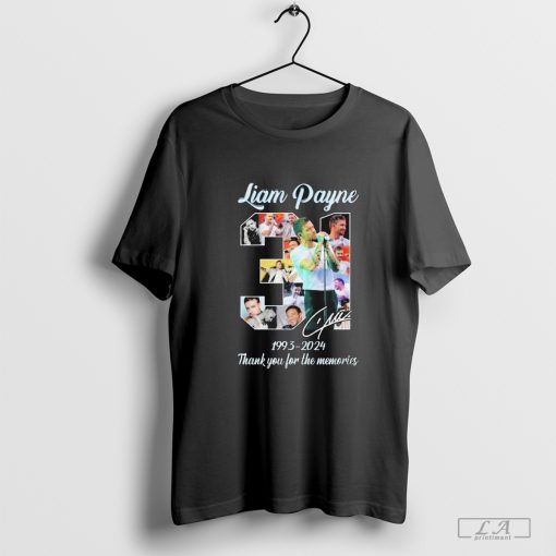 Liam Payne 31 Years Of 1993-2024 Thank You For The Memories Signature shirt