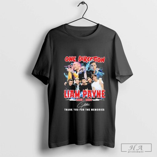 Liam Payne X One Direction 1993-2024 Thank You For The Memories Signature Shirt