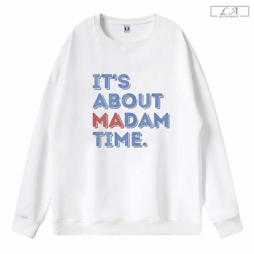 Lizzo Wearing It’s About Madam Time Shirt