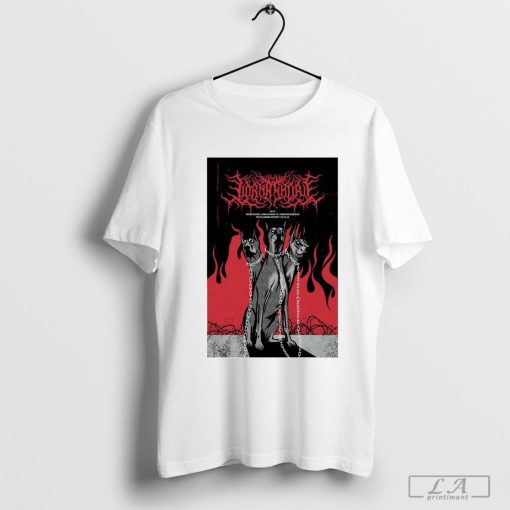 Lorna Shore The Fillmore Detroit Detroit, MI Oct 23 2024 Tour Poster Shirt