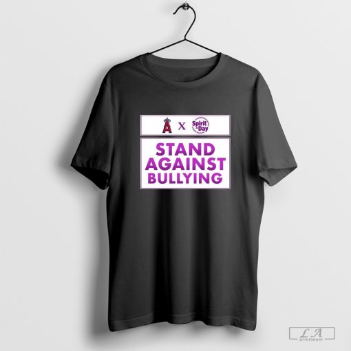 Los Angeles Angels Stand Against Bullying Spirit Day 2024 shirt