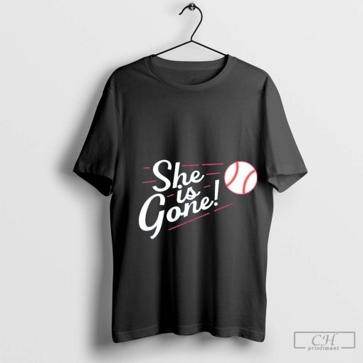 Los Angeles Baseball She Is Gone Shirt