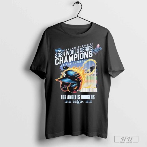 Los Angeles Dodgers 2024 World Series Champions Let’s Go Dodgers T-Shirt