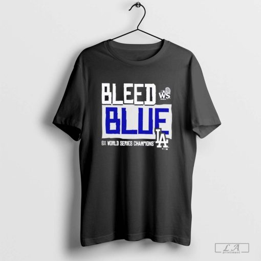 Los Angeles Dodgers 2024 World Series Champions bleed blue T-Shirt