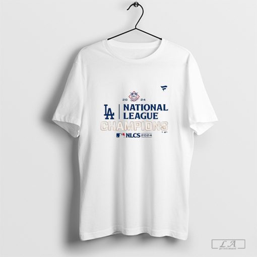 Los Angeles Dodgers Fanatics 2024 National League Champions Locker Room T-Shirt