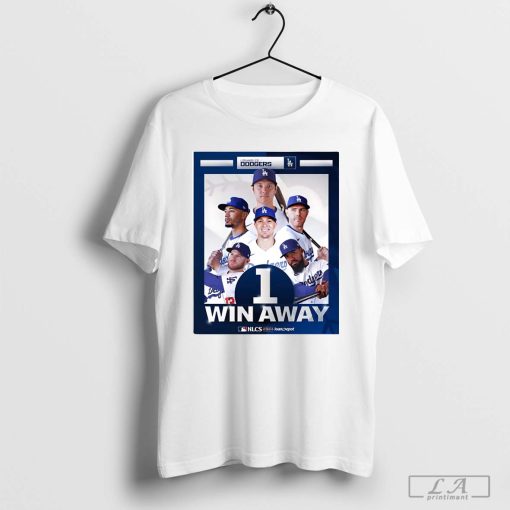 Los Angeles Dodgers MLB 2024 NLCS 1 Win Away World Series Poster Shirt