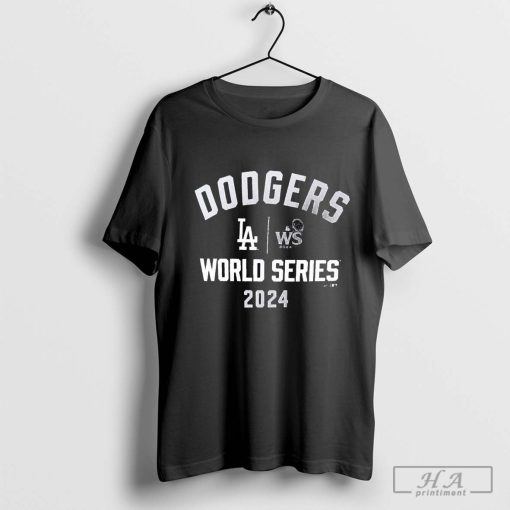 Los Angeles Dodgers MLB 2024 World Series Arched Lockup T-shirt