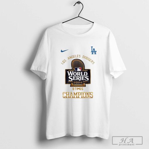 Los Angeles Dodgers MLB World Series 2024 8 Times Champions Shirt