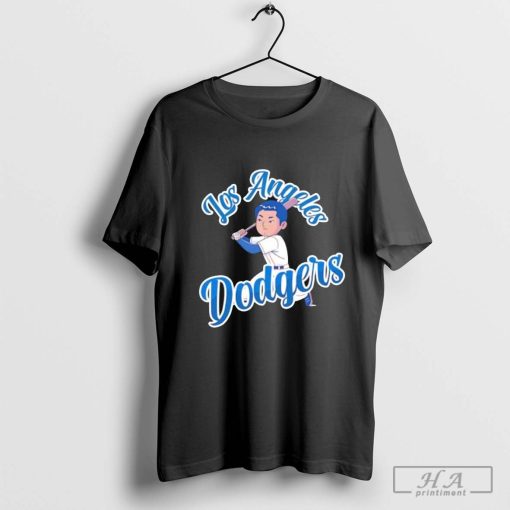 Los Angeles Dodgers Shohei Ohtani cartoon 2024 T-shirt