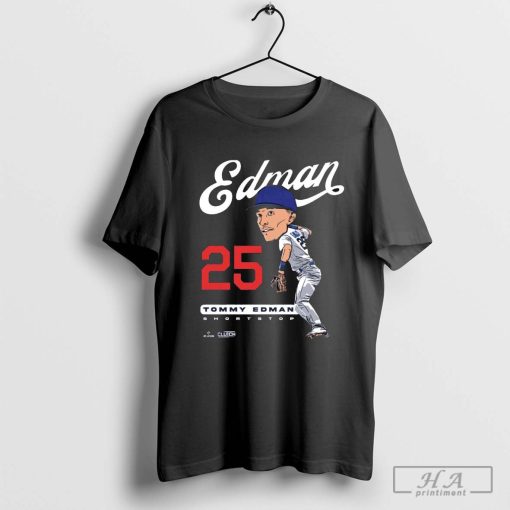 Los Angeles Dodgers Tommy Edman #25 MLBPA Shortstop T-shirt