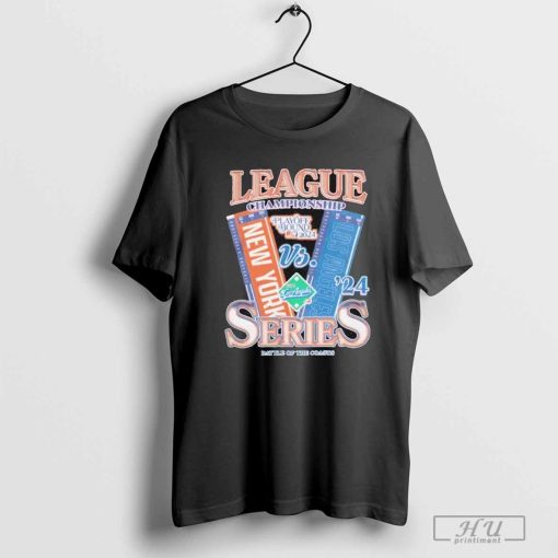 Los Angeles Dodgers vs New York Mets 2024 Nlcs Matchup Battle Of The Coasts Shirt