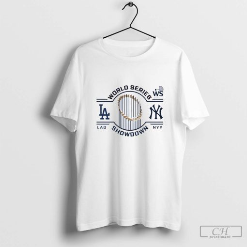 Los Angeles Dodgers vs. New York Yankees 2024 World Series Matchup Changeup Matchup shirt