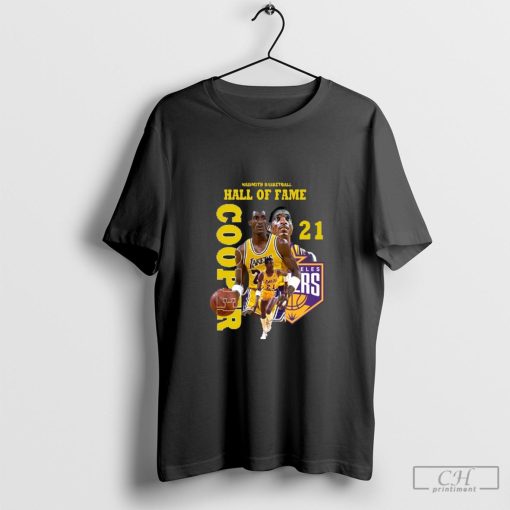 Los Angeles Lakers Michael Cooper Naismith Basketball Hall Of Fame T-shirt