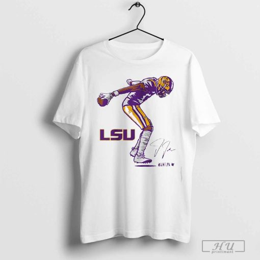 Lsu Football Justin Jefferson Superstar Pose Shirt Sweatshirt