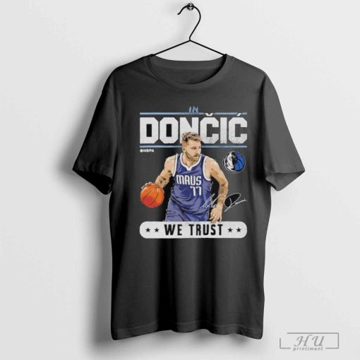 Luka doncic Dallas mavericks trust signature shirt