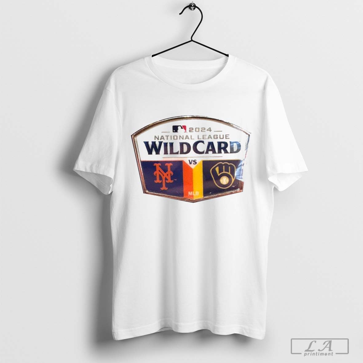 Mlb 2024 National League Wild Card New York Mets Vs Milwaukee Brewers T Shirt